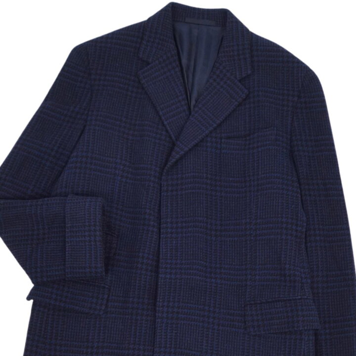 楽天市場】【美品】カルーゾ CARUSO コート チェスターコート 千鳥格子  