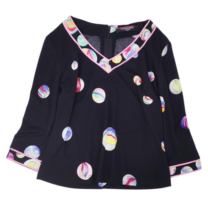 楽天市場】【美品】レオナール LEONARD FASHION シャツ ブラウス 