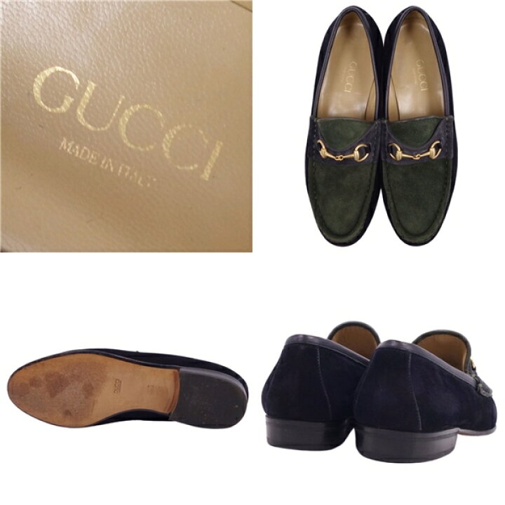 楽天市場】【美品】Vintage グッチ GUCCI ローファー ホースビット 