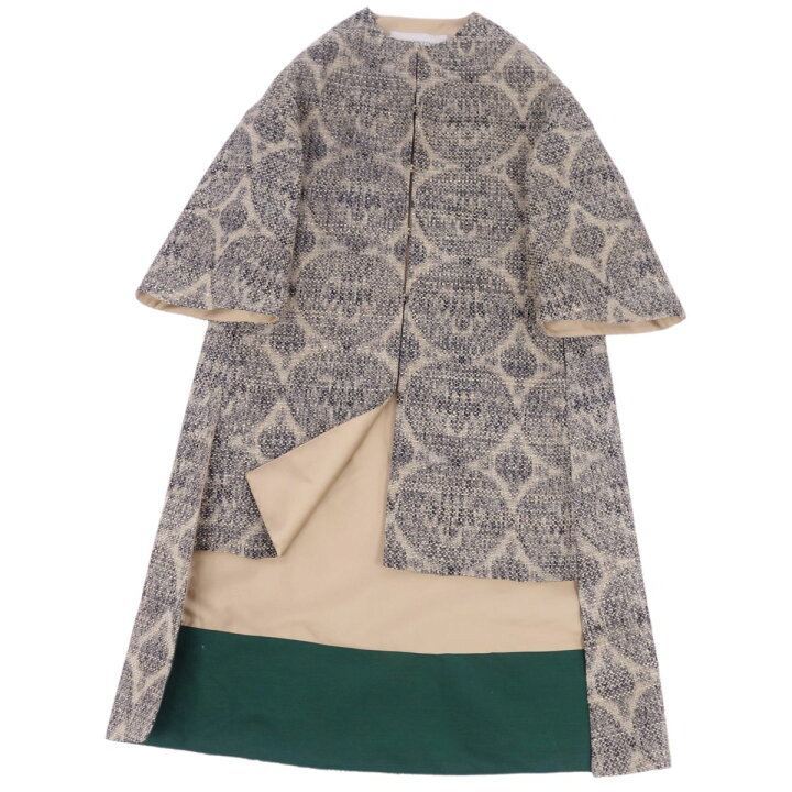 楽天市場】【美品】ヴァレンティノ VALENTINO コート ノーカラー 七分  