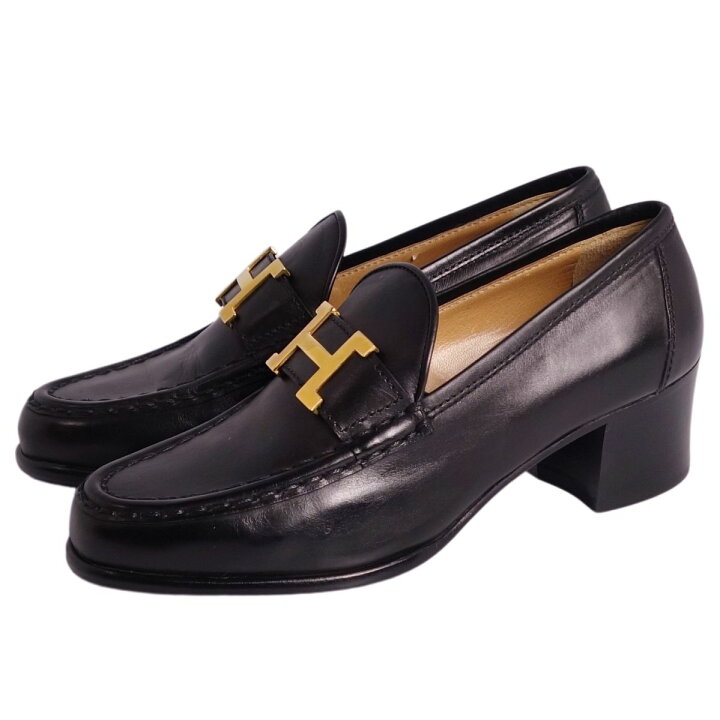 楽天市場】【新古品】エルメス HERMES ローファー モカシン ヒール 