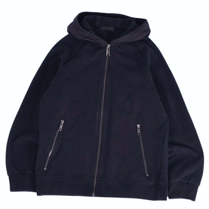 楽天市場】【美品】プラダ PRADA スウェット パーカー ジップアップ 