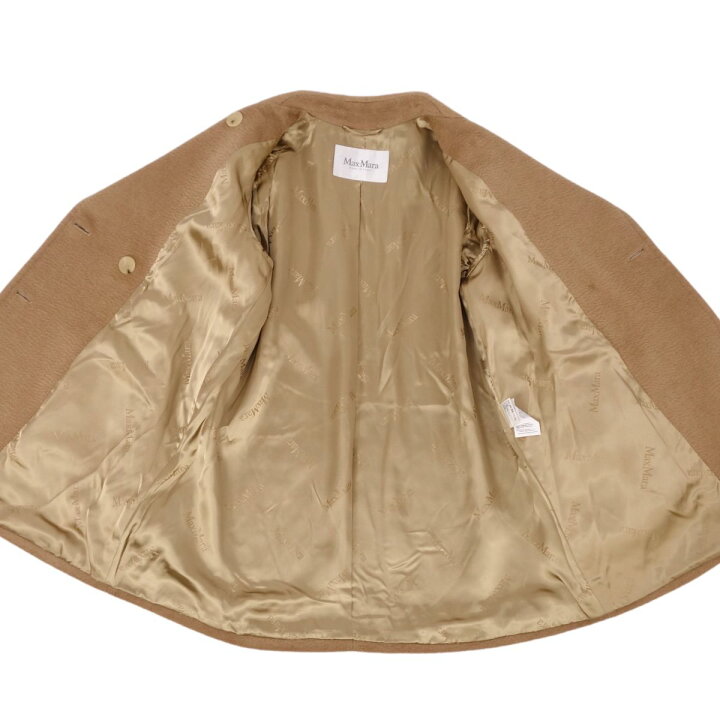 楽天市場】【極美品】マックスマーラ Max Mara 白タグ コート Pコート  
