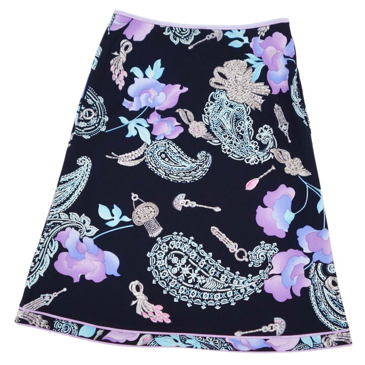 楽天市場】【美品】レオナール LEONARD FASHION スカート 台形スカート 