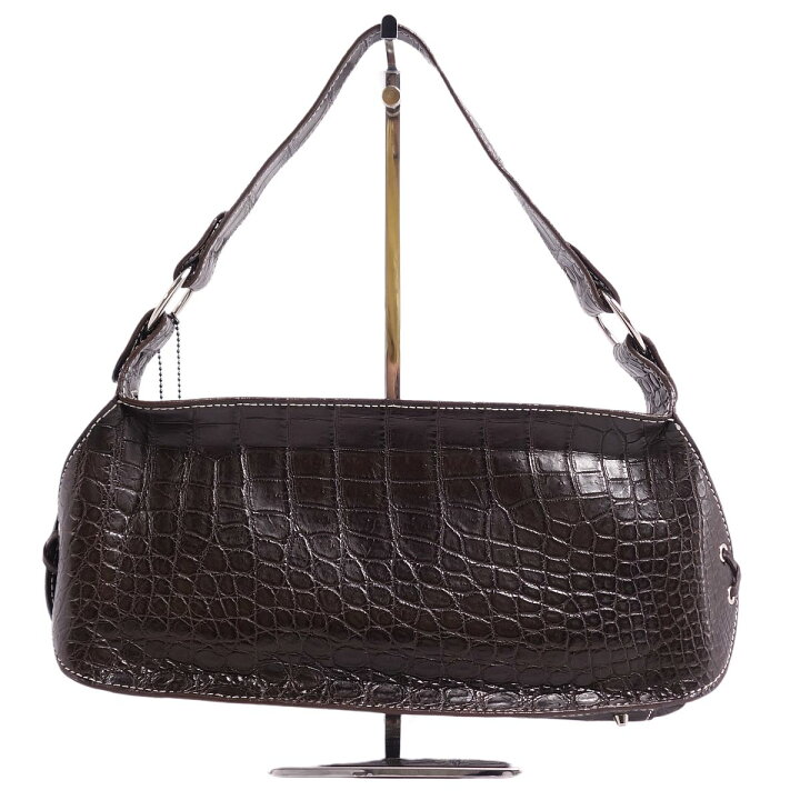 楽天市場】【極美品】クロコダイル CROCODILE JRA バッグ ハンドバッグ 