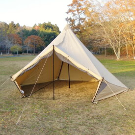 【美品】サバティカル SABBATICAL モーニンググローリー TC キャンプ シェルター テント アウトドア 2人～4人用【中古】