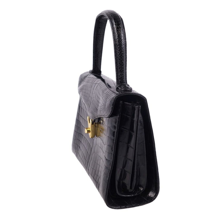 楽天市場】【美品】クロコダイル CROCODILE バッグ ハンドバッグ  