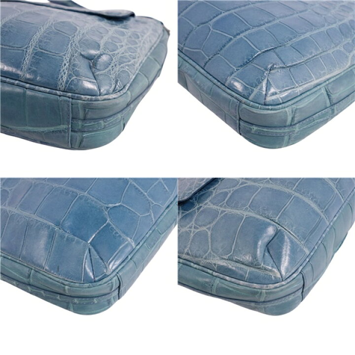 楽天市場】【美品】クロコダイル CROCODILE バッグ ショルダーバッグ  