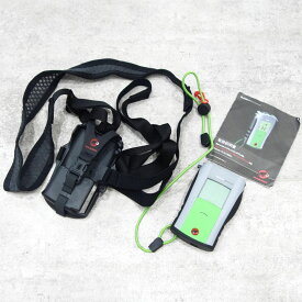 【美品】マムート MAMMUT アバランチギア ビーコン エレメント バリーボックス ELEMENT Barryvox バックカントリー グレー【中古】