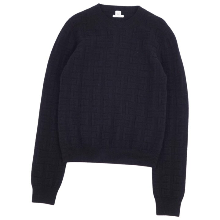 楽天市場】【極美品】エルメス HERMES 22AW ニット セーター クルー  