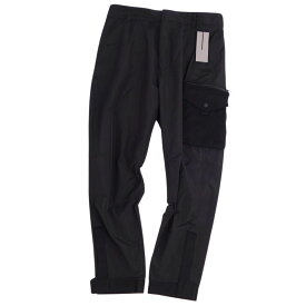 【新品同様】ディオールオム DIOR HOMME パンツ 20SS ロングパンツ ロゴパッチ ボトムス メンズ イタリア製 48 ブラック【中古】