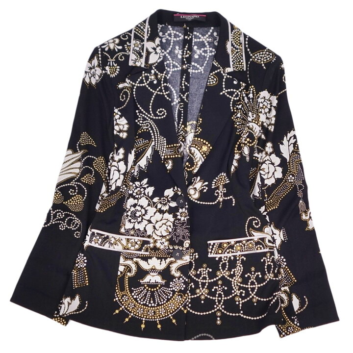 楽天市場】【美品】レオナール LEONARD FASHION ジャケット テーラード 
