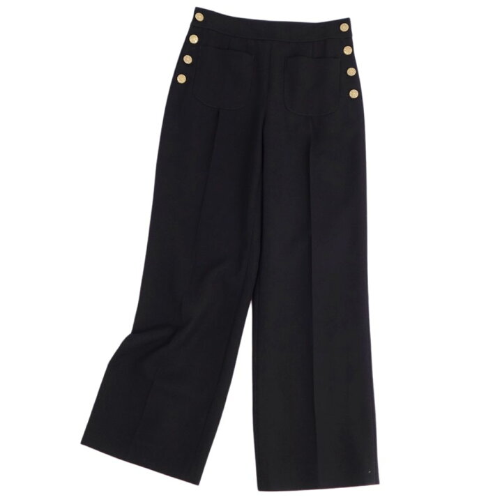 楽天市場】【極美品】シャネル CHANEL パンツ P37315 ロングパンツ  