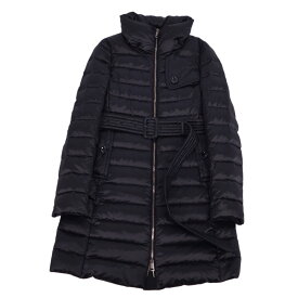 【美品】バーバリー ブラックレーベル BURBERRY BLACK LABEL コート ダウンコート ハイネック アウター レディース 38(M相当) ブラック【中古】