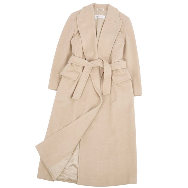 楽天市場】【極美品】マックスマーラ Max Mara 白タグ コート ロング  