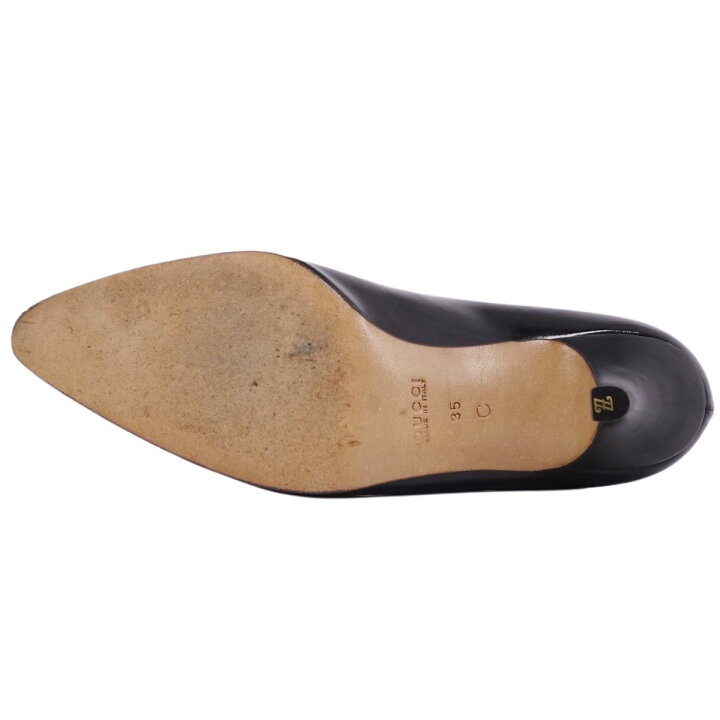 楽天市場】Vintage グッチ GUCCI パンプス ヒール ホースビット カーフ  