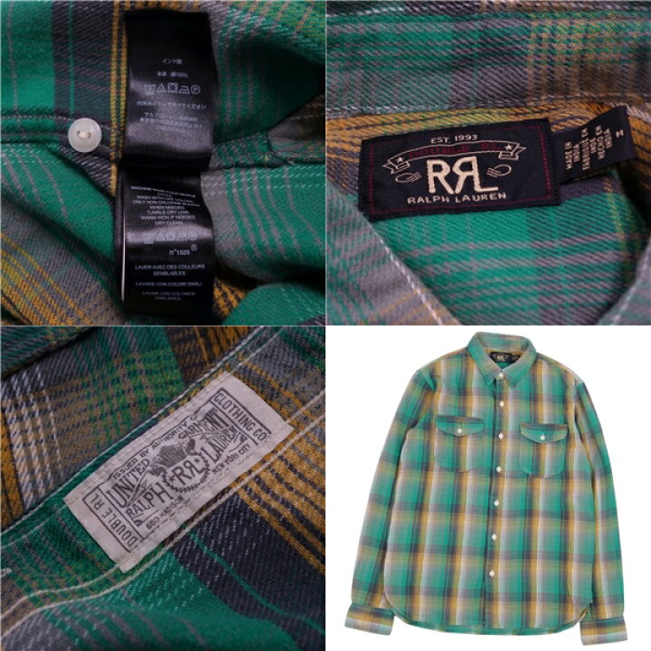 楽天市場】【美品】ダブルアールエル RRL Ralph Lauren シャツ  