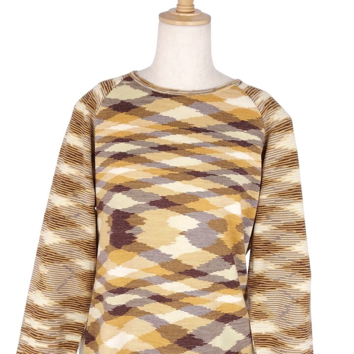 楽天市場】【美品】ミッソーニ MISSONI セットアップ ニット セーター  