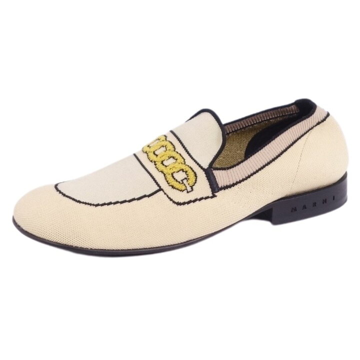 楽天市場】【美品】マルニ MARNI パンプス ローファー ニット チェーン  