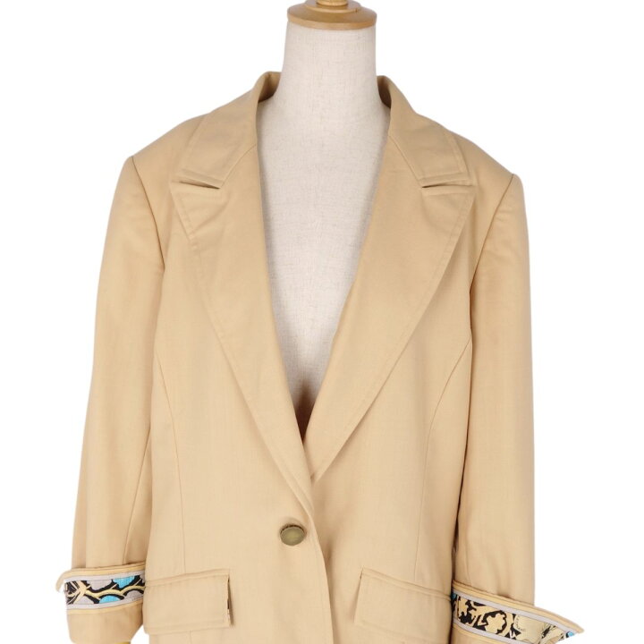 楽天市場】【美品】レオナール LEONARD FASHION ジャケット テーラード 