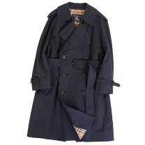 楽天市場】バーバリー トレンチ ネイビー 中古の通販