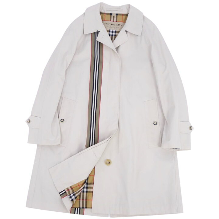 楽天市場】【極美品】バーバリー BURBERRY コート ステンカラーコート  
