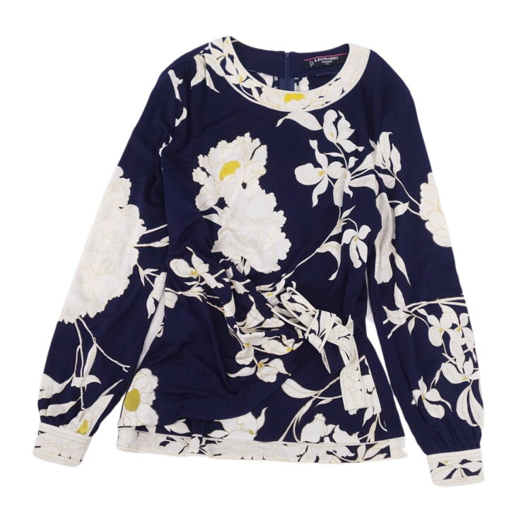 楽天市場】【美品】レオナール LEONARD FASHION シャツ ブラウス  