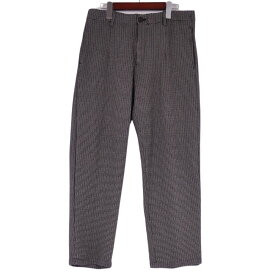 【美品】エンポリオアルマーニ EMPORIO ARMANI パンツ ロングパンツ ジャージー 総柄 ボトムス メンズ 46(S相当) ブラック/グレー【中古】