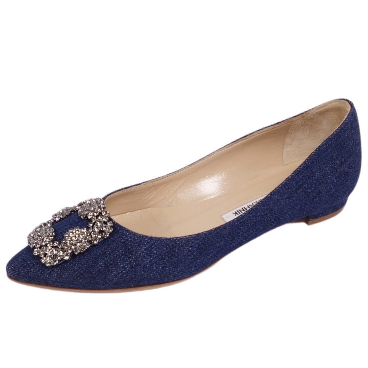 楽天市場】【美品】マノロ・ブラニク Manolo Blahnik パンプス 