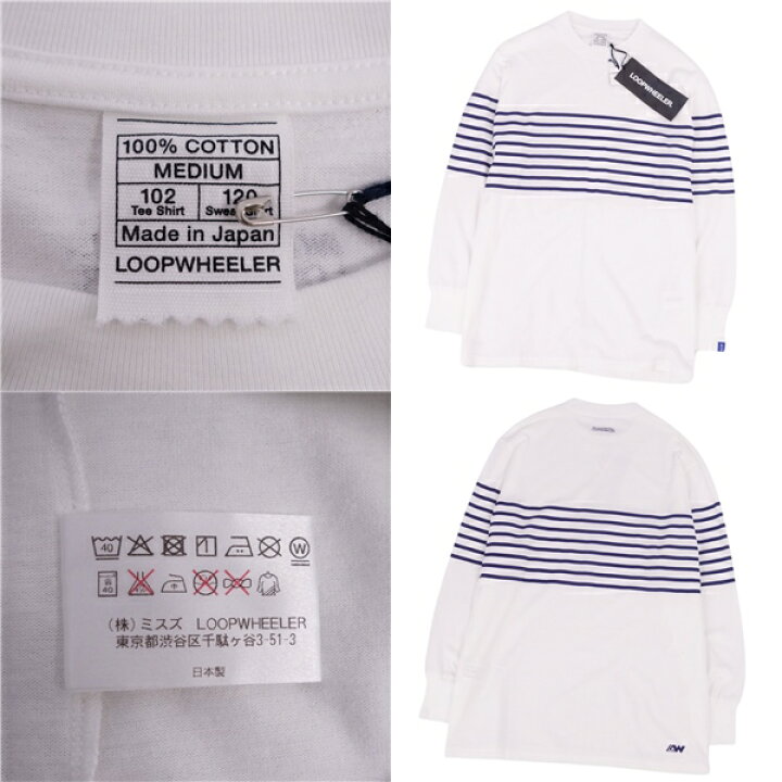 楽天市場】【新品同様】ループウィラー LOOPWHEELER Tシャツ 