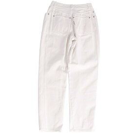 【美品】Vintage シャネル CHANEL パンツ デニムパンツ ココマーク コットン ボトムス レディース ホワイト【中古】