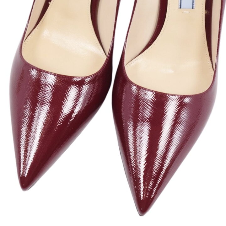 楽天市場】【新古品】プラダ PRADA パンプス ポインテッドトゥ  