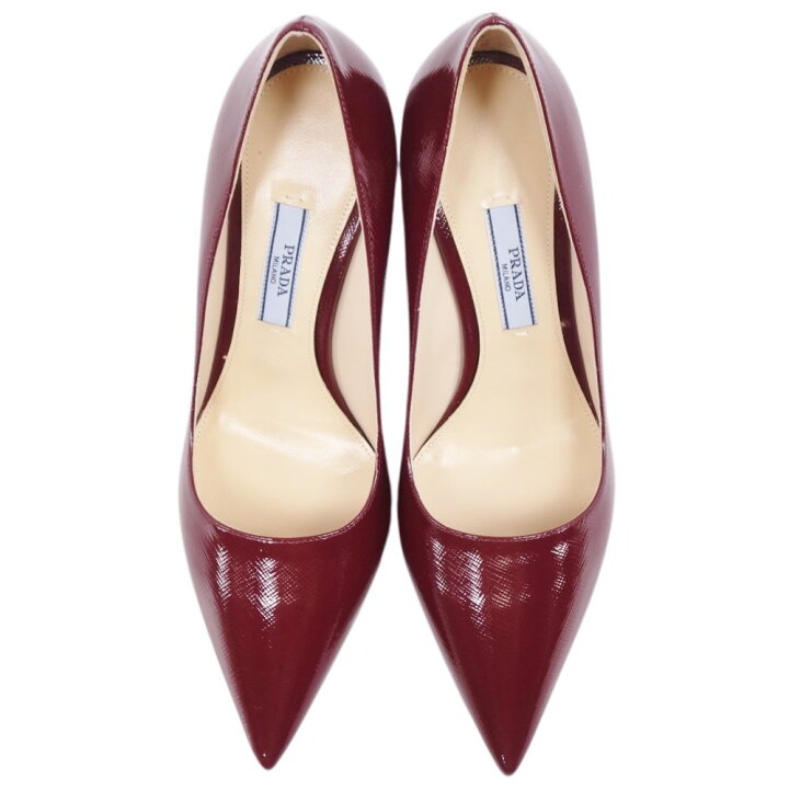 楽天市場】【新古品】プラダ PRADA パンプス ポインテッドトゥ  