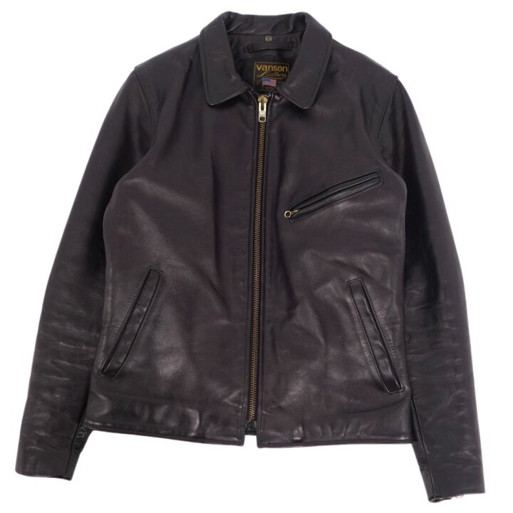 楽天市場】【美品】バンソン VANSON CALEE ジャケット レザー 