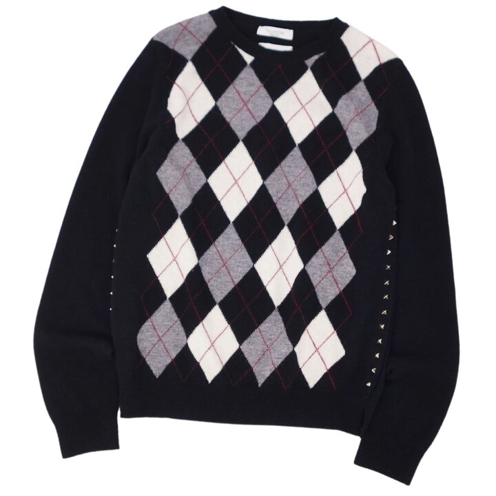 楽天市場】【美品】ヴァレンティノ VALENTINO ニット セーター ロング 