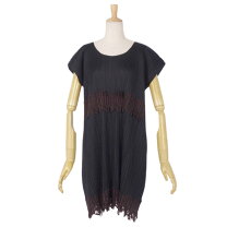 楽天市場】チュニック（ブランドイッセイミヤケ）（ワンピース  