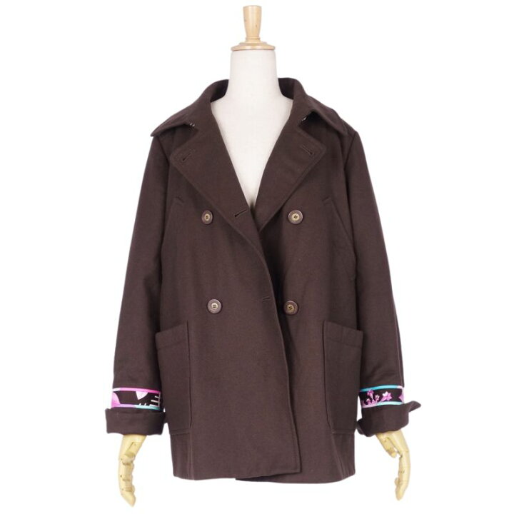 楽天市場】【美品】レオナール LEONARD SPORT コート ダブルブレスト  