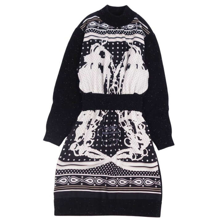 楽天市場】【極美品】エルメス HERMES 21AW ニット ワンピース ロング  