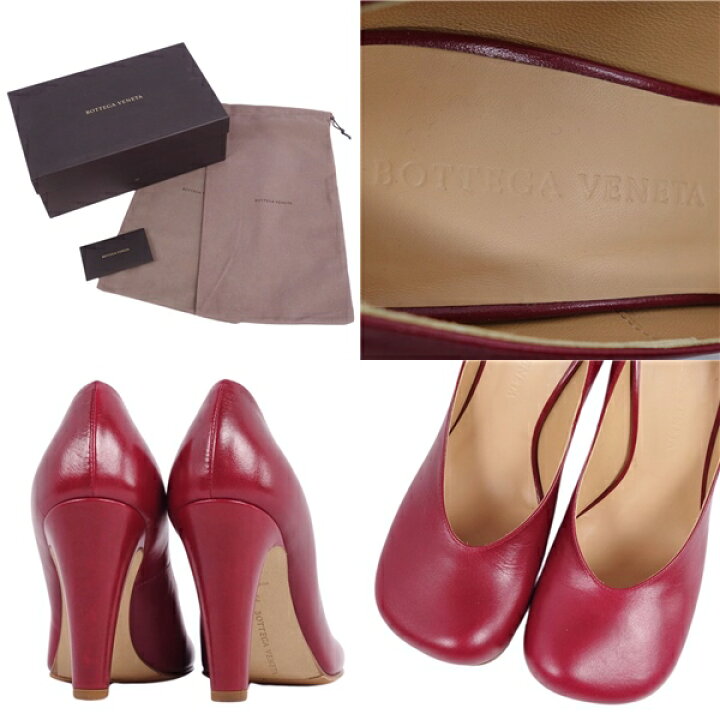 楽天市場】【美品】ボッテガヴェネタ BOTTEGA VENETA パンプス ヒール 
