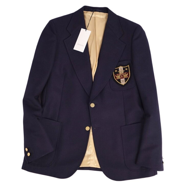 楽天市場】【美品】グッチ GUCCI ジャケット テーラードジャケット 