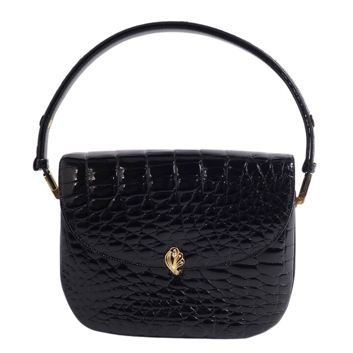 楽天市場】【美品】クロコダイル CROCODILE バッグ ハンドバッグ  