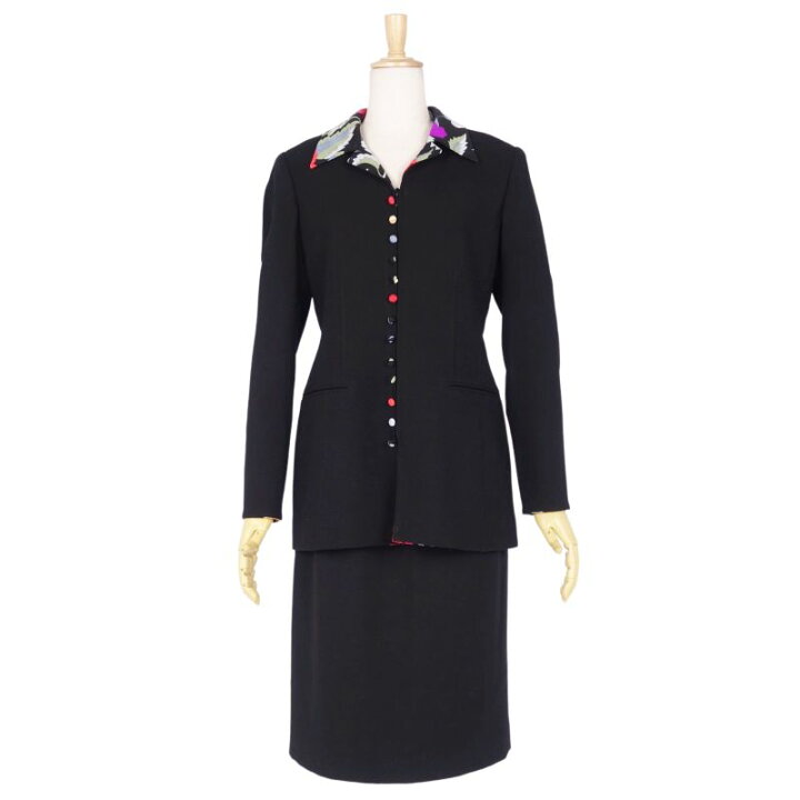 楽天市場】【美品】レオナール LEONARD PARIS セットアップ スカート  