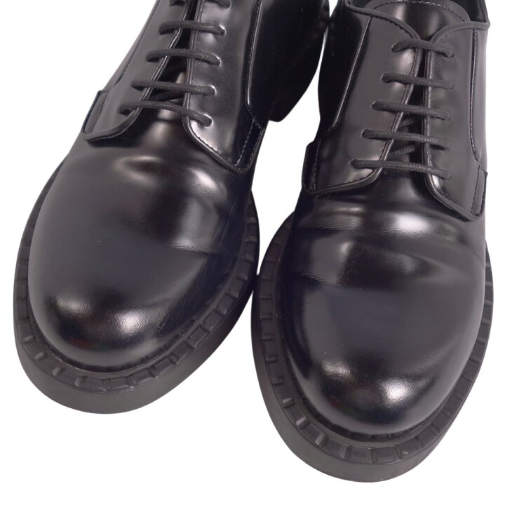 楽天市場】【美品】プラダ PRADA レザーシューズ ダービーシューズ  