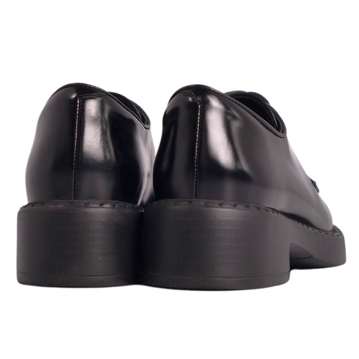 楽天市場】【美品】プラダ PRADA レザーシューズ ダービーシューズ  