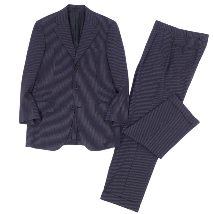 楽天市場】【美品】ベルベスト Belvest セットアップ スーツ BARNEYS 