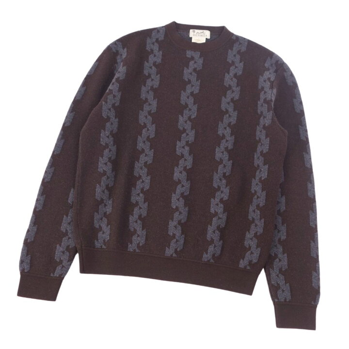 楽天市場】【美品】エルメス HERMES ニット セーター クルーネック  