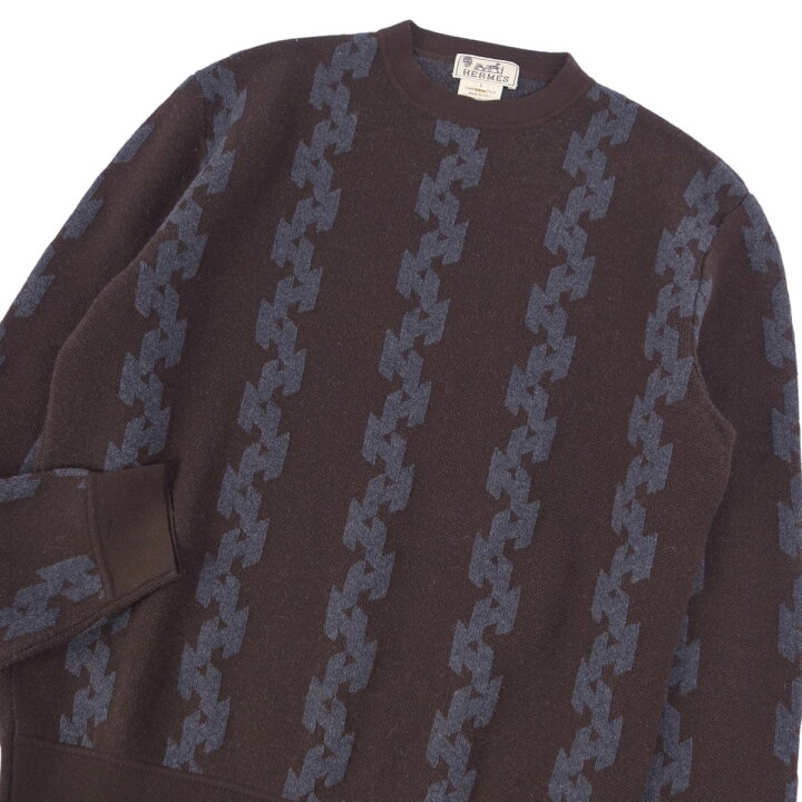 楽天市場】【美品】エルメス HERMES ニット セーター クルーネック  