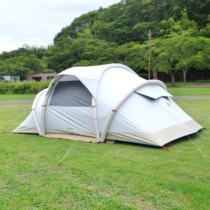 楽天市場】ケシュア QUECHUA AIR SECONDS FAM 4.2 FRESH&BLACK 4人用 2  
