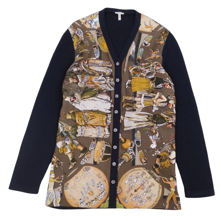 楽天市場】【美品】エルメス HERMES マルジェラ期 ニット カーディガン  