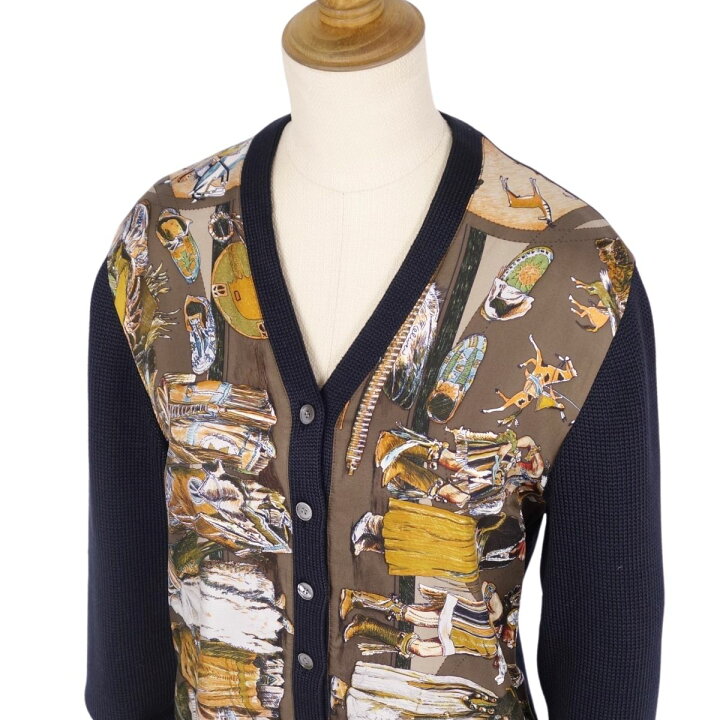 楽天市場】【美品】エルメス HERMES マルジェラ期 ニット カーディガン  